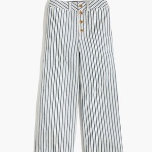NWT Madewell Emmett Wide Leg Crop